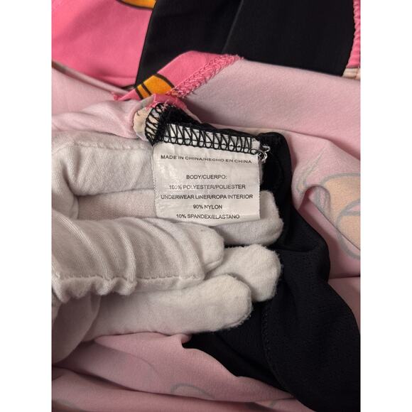 Pink Banana Print Men's Athletic Shorts - Picture 7 of 7